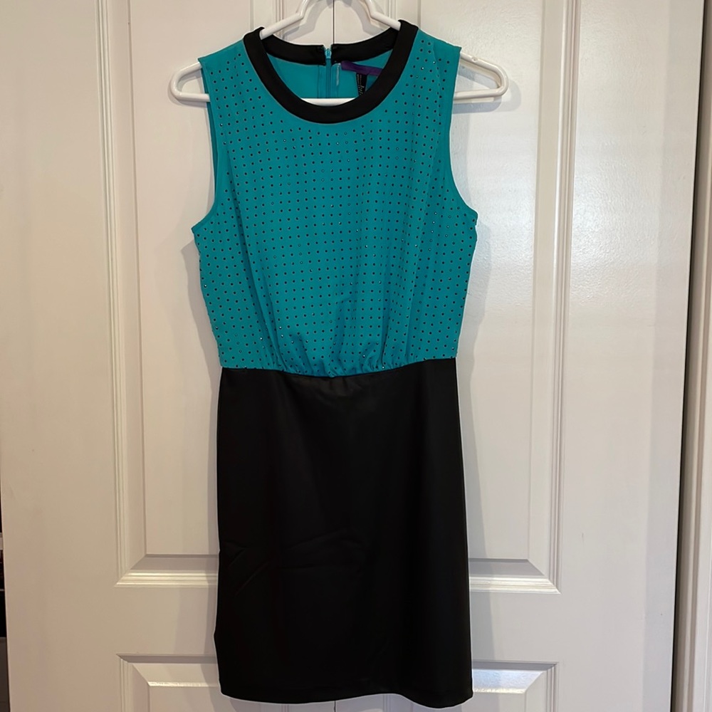 Forever 21 Two-tone Work Dress